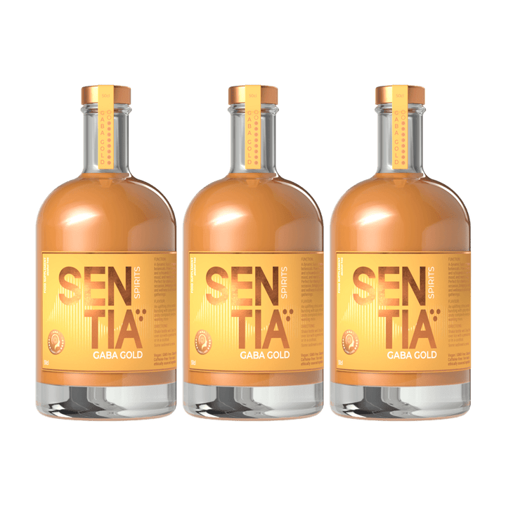 Sentia - Sentia GABA Gold 50cl x 3 - Non - Alcoholic - Digital Distiller