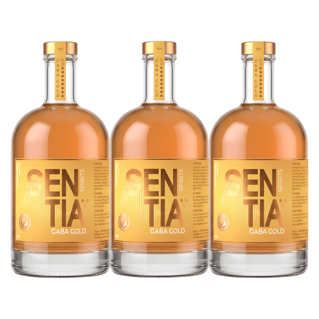 Sentia - Sentia GABA Gold 50cl x 3 - Non - Alcoholic - Digital Distiller