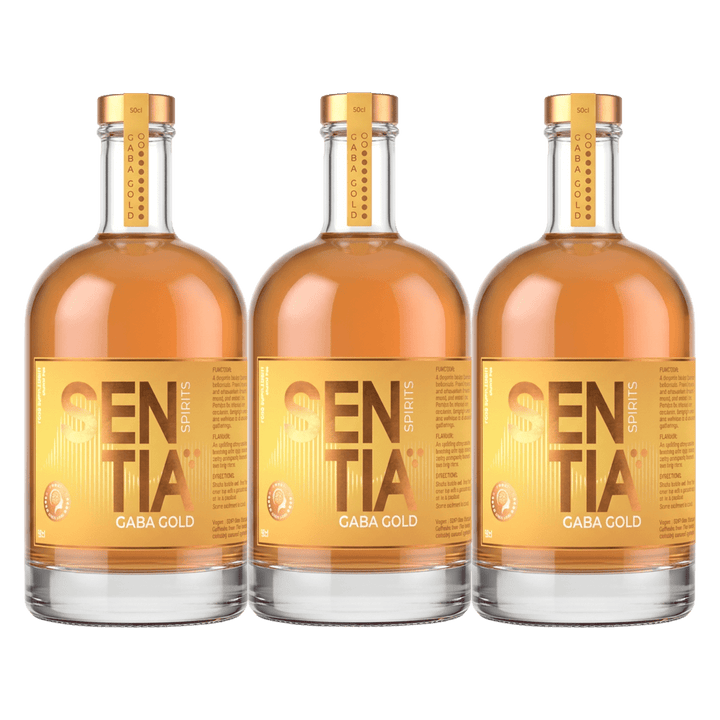 Sentia - Sentia GABA Gold 50cl x 3 - Non - Alcoholic - Digital Distiller
