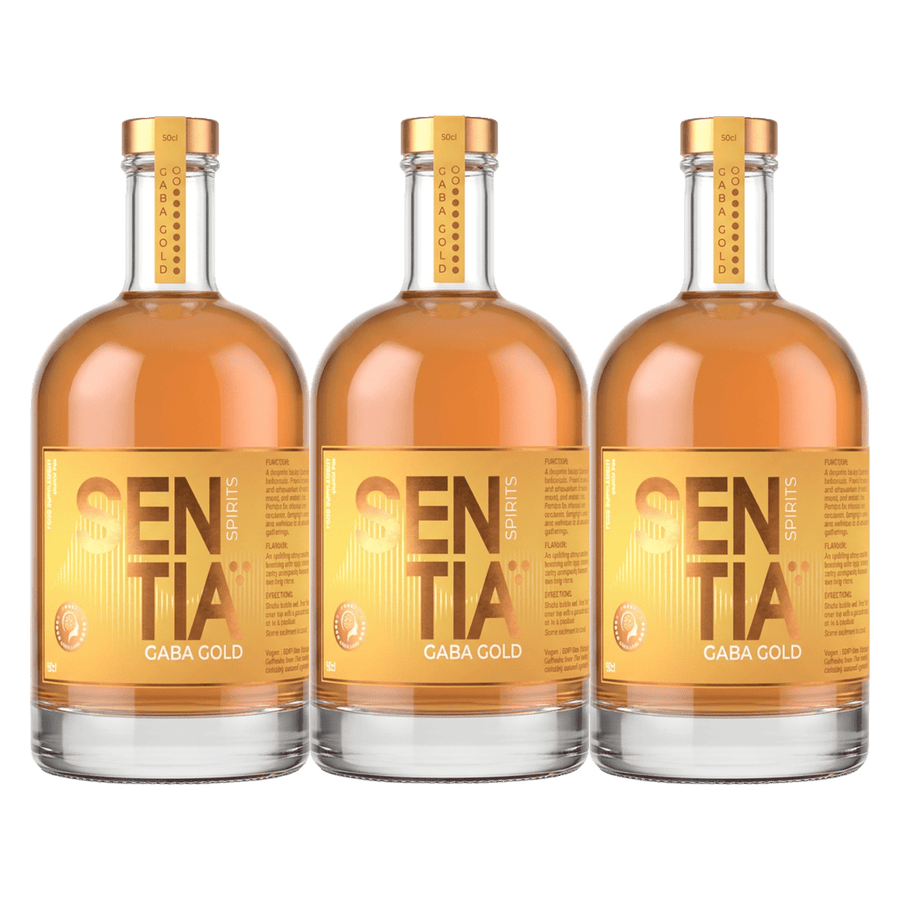 Sentia - Sentia GABA Gold 50cl x 3 - Non - Alcoholic - Digital Distiller