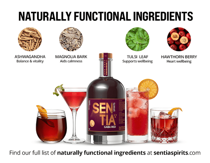 Sentia - Sentia GABA Red, 50cl - Non - Alcoholic - Digital Distiller