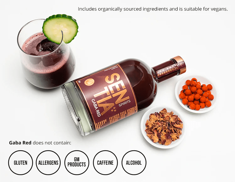 Sentia - Sentia GABA Red 50cl x 2 - Non - Alcoholic - Digital Distiller