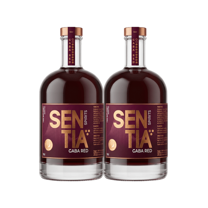 Sentia - Sentia GABA Red 50cl x 2 | Non - Alcoholic Spirit - Non - Alcoholic - Digital Distiller