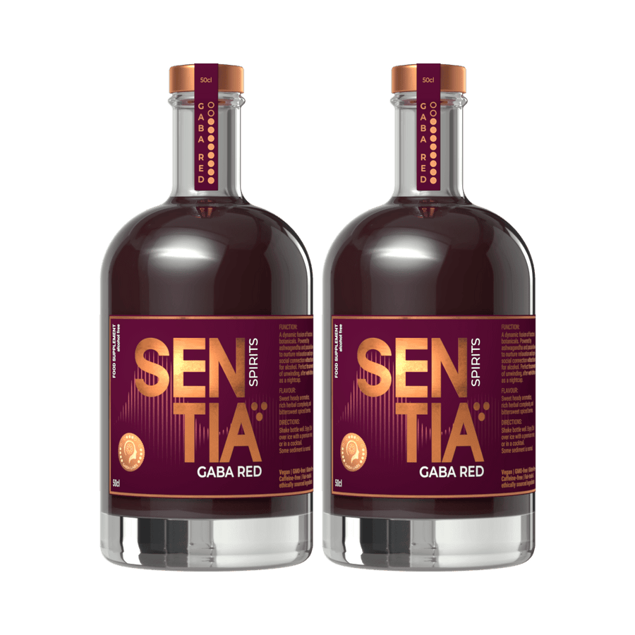 Sentia - Sentia GABA Red 50cl x 2 | Non - Alcoholic Spirit - Non - Alcoholic - Digital Distiller