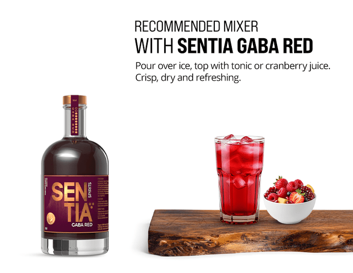 Sentia - Sentia GABA Red 50cl x 3 - Non - Alcoholic - Digital Distiller
