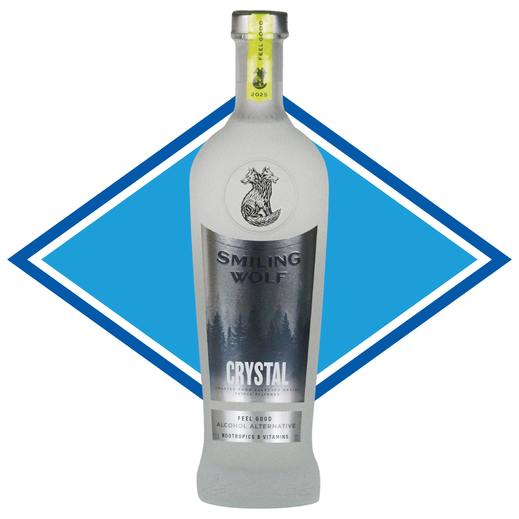 Smiling Wolf - Smiling Wolf Crystal Vodka Style Spirit, 70cl - Non - Alcoholic - Digital Distiller
