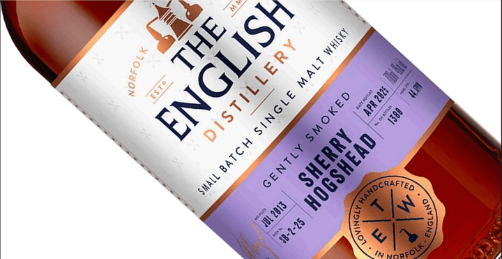The English Distillery - The English Distillery Gently Smoked Sherry Hogshead Whisky, 70cl - Whisky - Digital Distiller