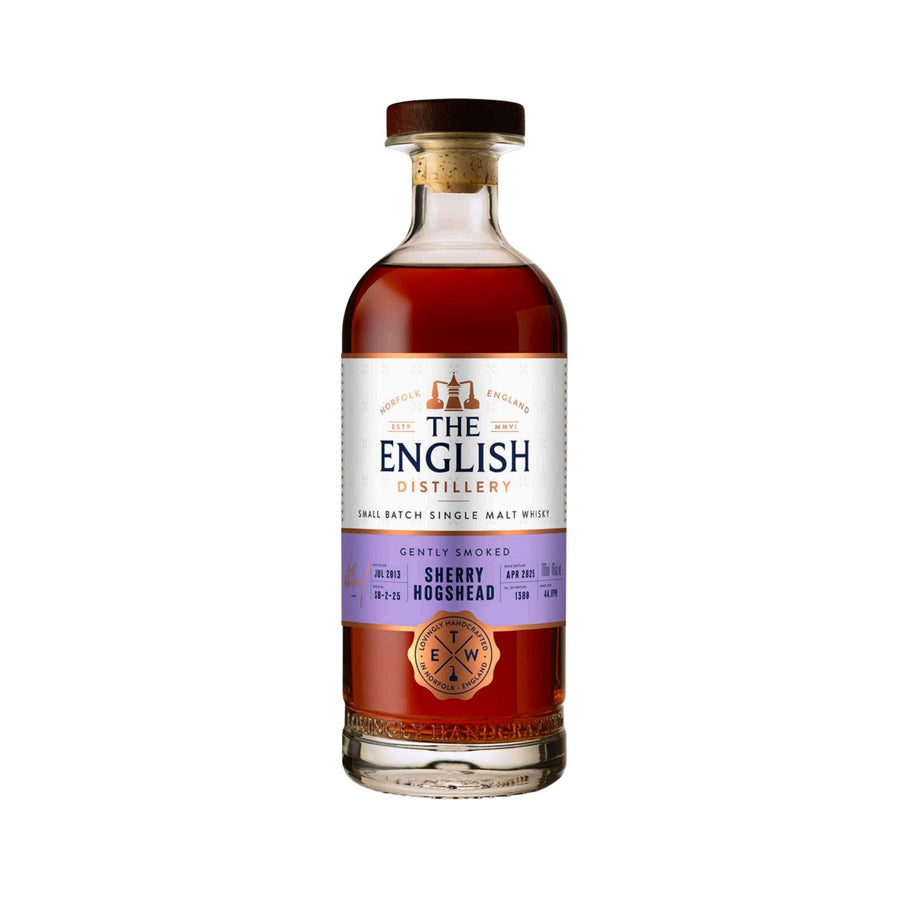 The English Distillery - The English Distillery Gently Smoked Sherry Hogshead Whisky, 70cl - Whisky - Digital Distiller