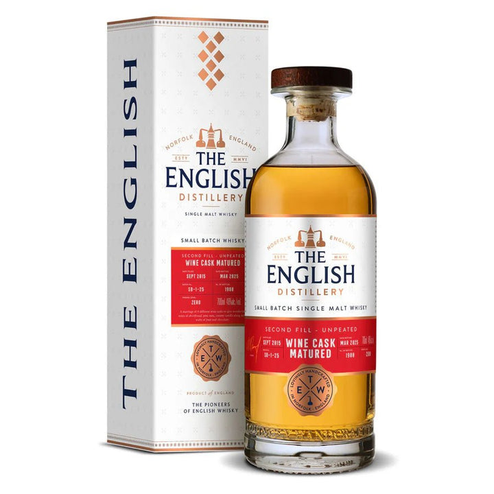 The English Distillery - The English Distillery Wine Cask Matured Whisky, 70cl - Whisky - Digital Distiller