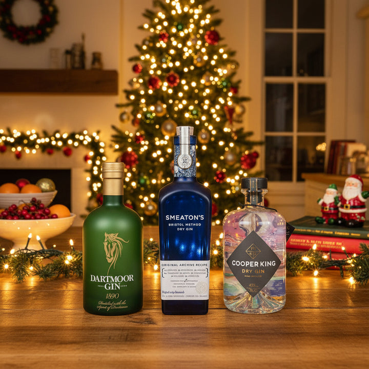 Digital Distiller - 'The King' Classic Dry Gin Xmas Gift Trio, 3 x 70cl - Gin - Digital Distiller