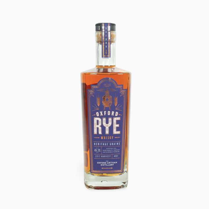 The Oxford Artisan Distillery - The Oxford Artisan Distillery Oxford Rye Whisky 001, 70cl - Whisky - Digital Distiller
