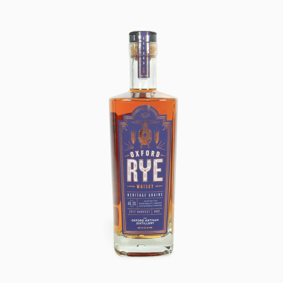 The Oxford Artisan Distillery - The Oxford Artisan Distillery Oxford Rye Whisky 001, 70cl - Whisky - Digital Distiller