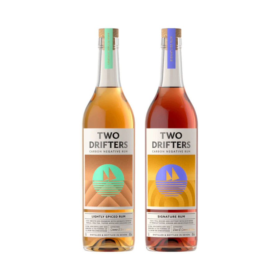 Two Drifters - Two Drifters Signature 70cl and Lightly Spiced Rum Bundle 70cl - Rum - Digital Distiller