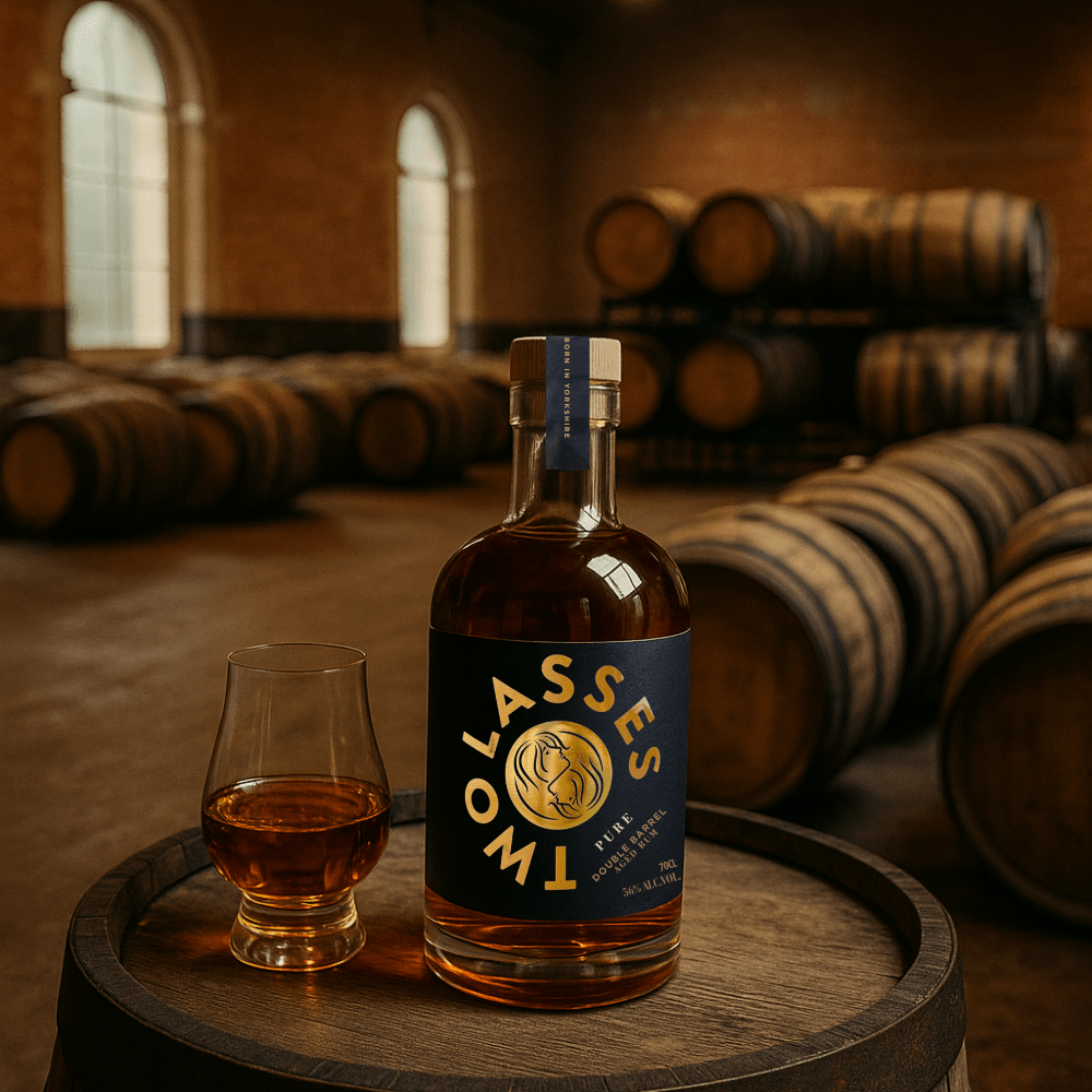Two Lasses Spirits - Two Lasses Double Barrel Aged Rum, 70cl - Rum - Digital Distiller