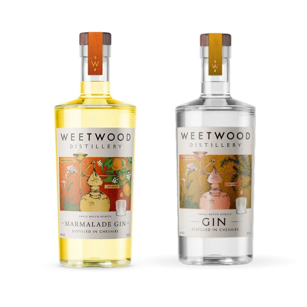 Weetwood - Weetwood Gin Duo, 2 x 70cl - Gin - Digital Distiller