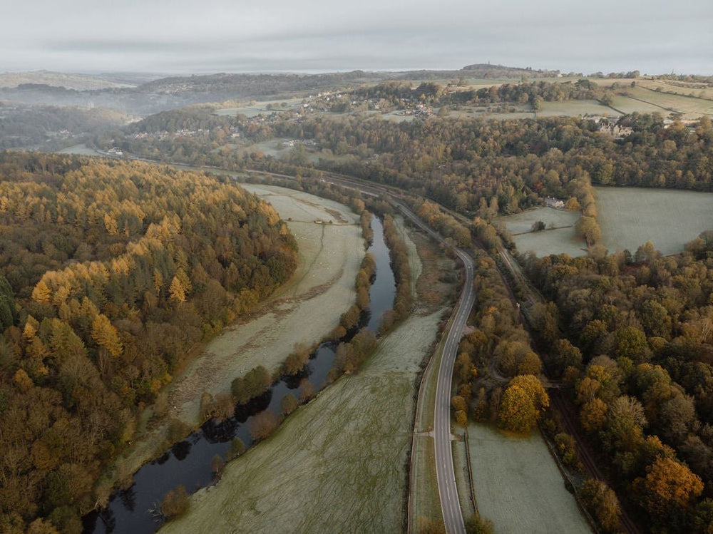 White Peak Distillery aerial location shot - Digital Distiller