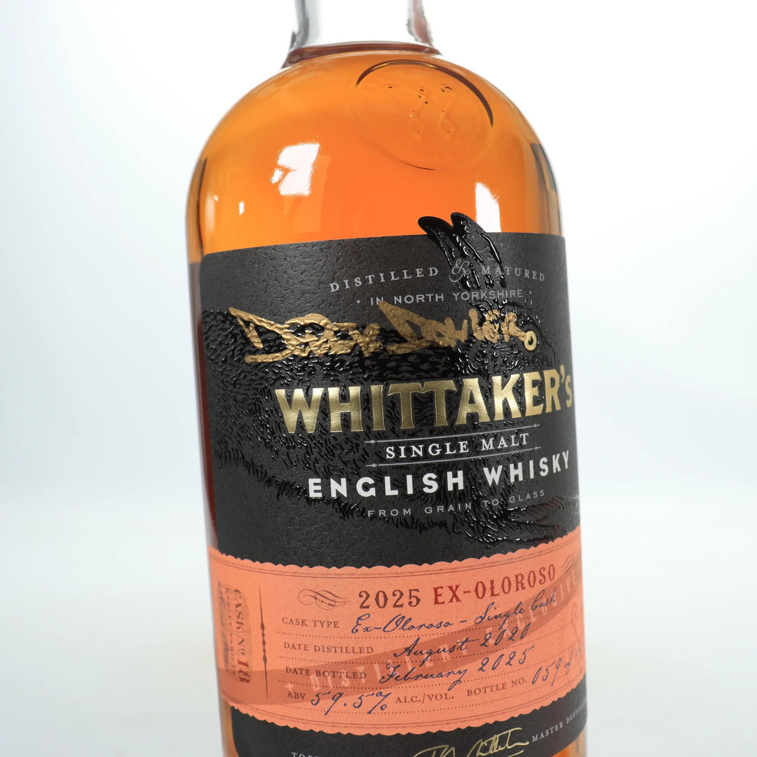 Whittaker's Distillery - Whittaker's Ex - Oloroso Single Cask English Whisky (2020), 70cl - Whisky - Digital Distiller