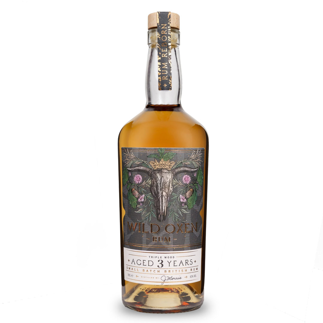Abingdon Distillery - Wild Oxen Aged Triple Wood Rum, 70cl - Rum - Digital Distiller