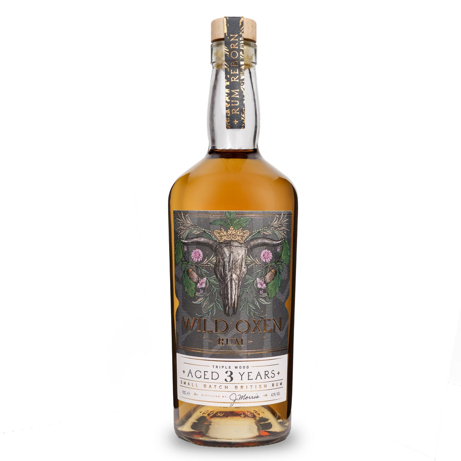Abingdon Distillery - Wild Oxen Aged Triple Wood Rum, 70cl - Rum - Digital Distiller
