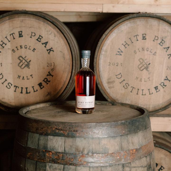 White Peak Distillery - Wire Works Amarone Wine Cask Single Malt Whisky, 70cl - Whisky - Digital Distiller
