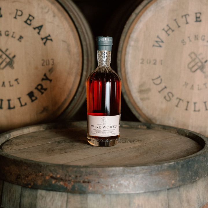 White Peak Distillery - Wire Works Amarone Wine Cask Single Malt Whisky, 70cl - Whisky - Digital Distiller