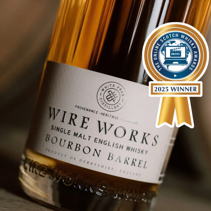White Peak Distillery - Wire Works Bourbon Barrel Single Malt Whisky, 70cl - Whisky - Digital Distiller