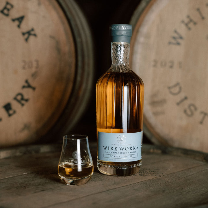White Peak Distillery - Wire Works Coastal Smoke Single Malt Whisky, 70cl - Whisky - Digital Distiller