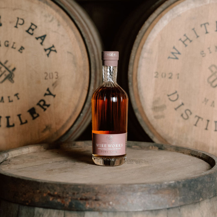 White Peak Distillery - Wire Works Port Cask Single Malt Whisky, 70cl - Whisky - Digital Distiller