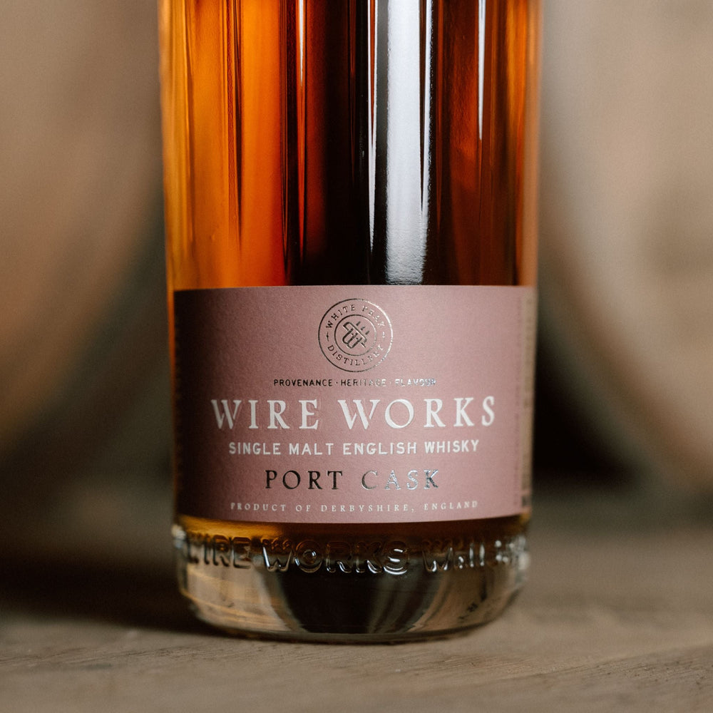 White Peak Distillery - Wire Works Port Cask Single Malt Whisky, 70cl - Whisky - Digital Distiller