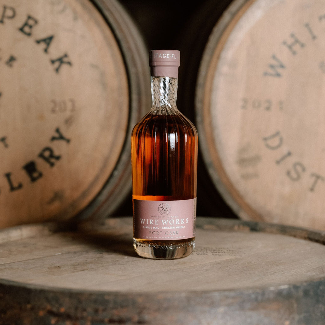 White Peak Distillery - Wire Works Port Cask Single Malt Whisky, 70cl - Whisky - Digital Distiller