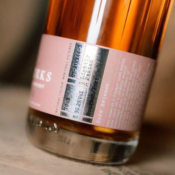 White Peak Distillery - Wire Works Port Cask Single Malt Whisky, 70cl - Whisky - Digital Distiller