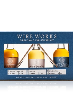 Wire Works Whisky Miniature Gift Set 3 x