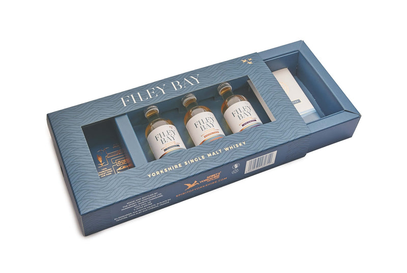 Filey Bay Whisky Tasting Experience Set (3 x 50ml) - Digital Distiller