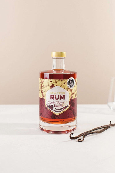 New Town Black Cherry & Vanilla Rum, 50cl - Digital Distiller