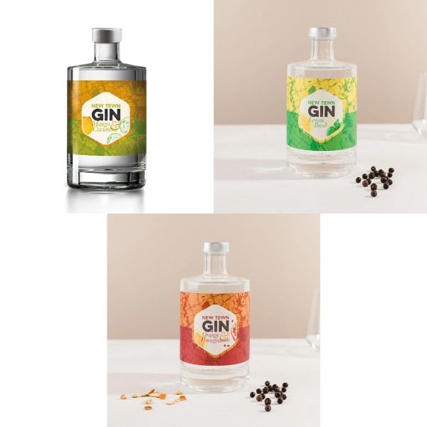 Town Gin Trio Pack 3 x