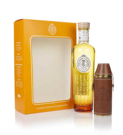 The King's Ginger Liqueur Gift Pack with Flask - Digital Distiller